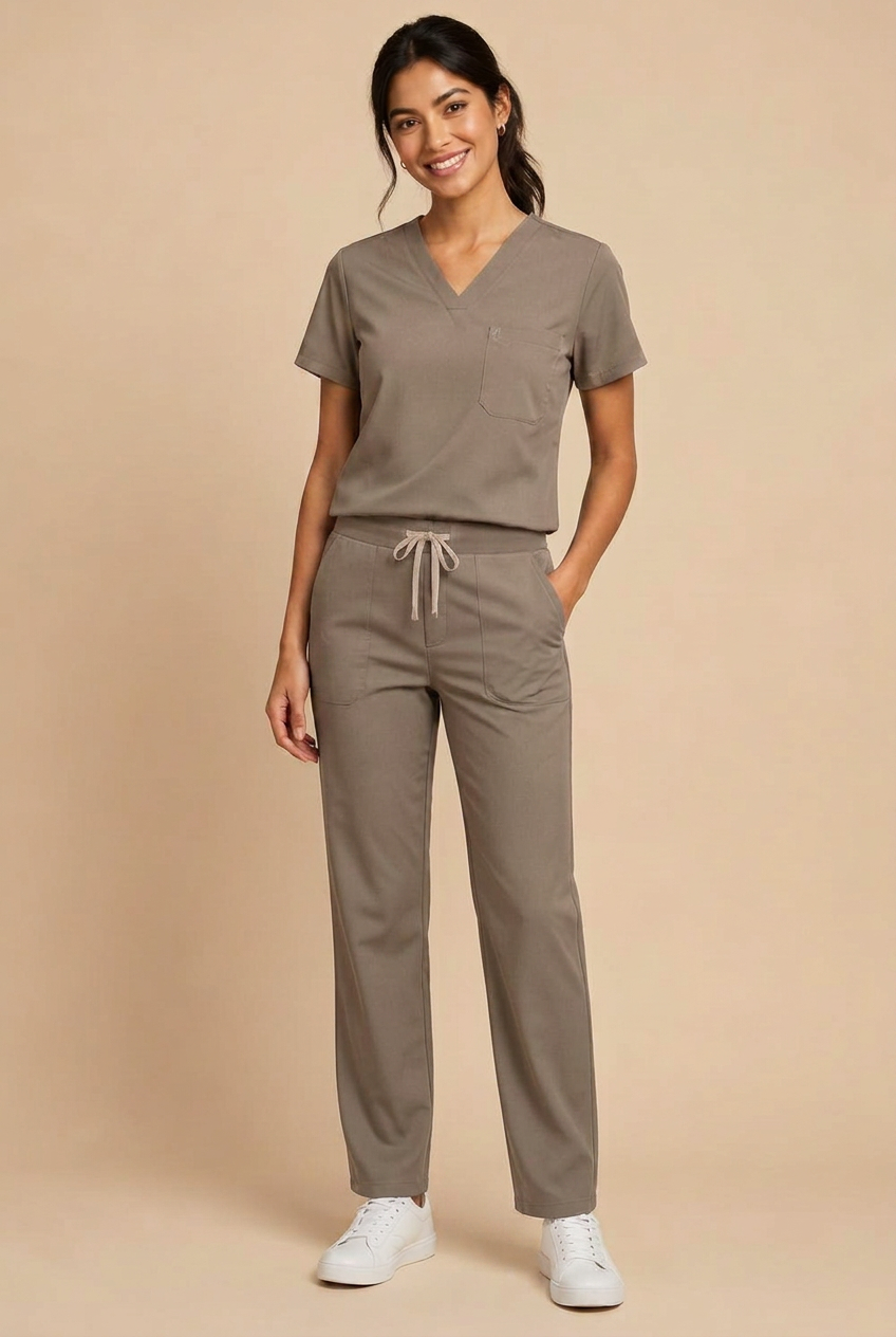 Clover women's Straight Leg in Mushroom